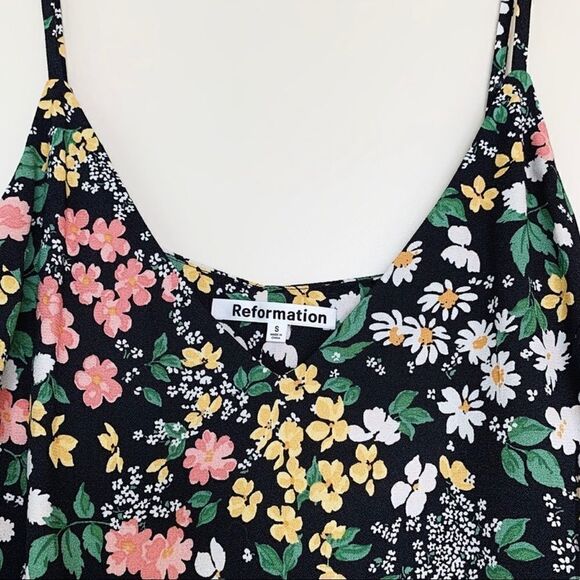 REFORMATION Marlowe dress in Flowery - Picture 3 of 13